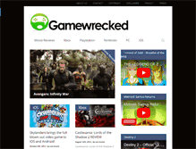 Tablet Screenshot of gamewrecked.com